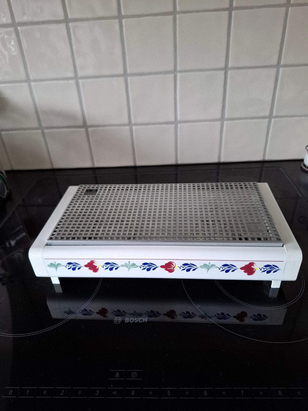 Boerenbont warmhoudplaat, rechaud, Ophalen of Verzenden, Zo goed als nieuw, Aardewerk, Overige typen