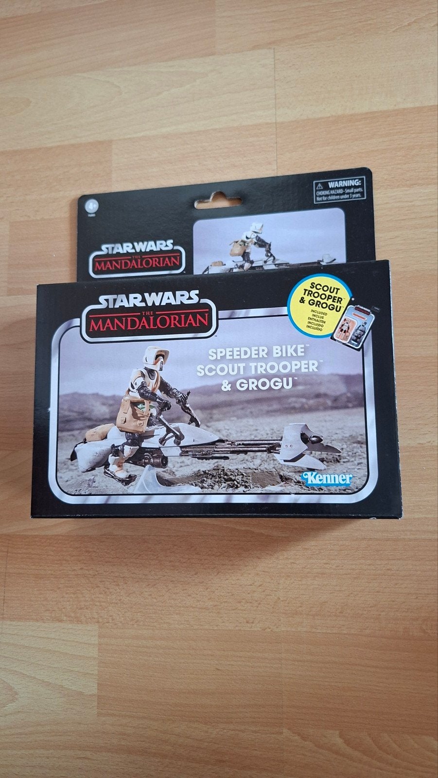 Star Wars The Mandalorian Speeder Bike Scout Trooper & Grogu, Ophalen of Verzenden, Nieuw, Actiefiguurtje