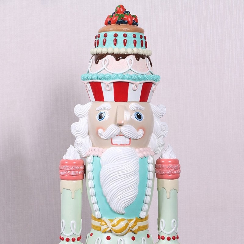 Notenkraker Candy Cake Hoogte 122 cm - Nutcracker, Diversen, Kerst, Ophalen, HorecaBeelden, Nieuw, HorecaBeelden