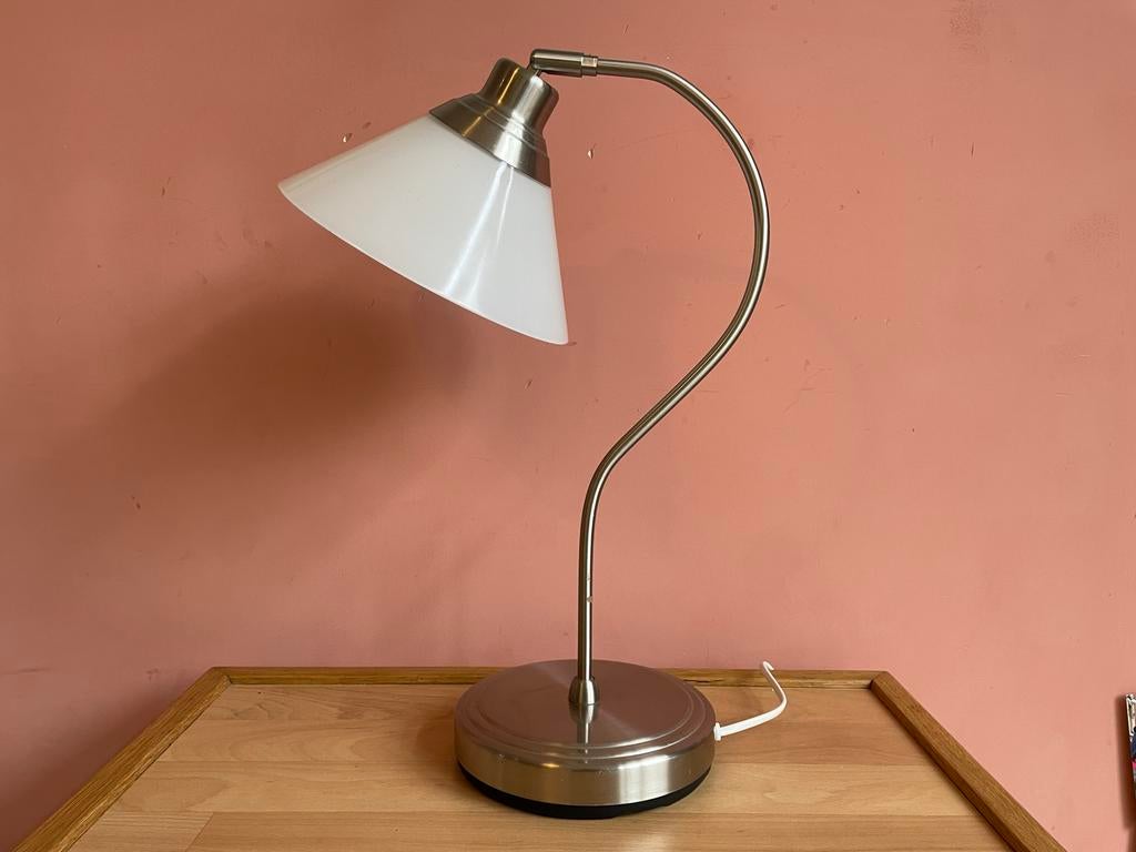 Vintage IKEA Kroby tafellampen, Huis en Inrichting, Lampen | Tafellampen, Gebruikt, Minder dan 50 cm, Glas, Ophalen of Verzenden