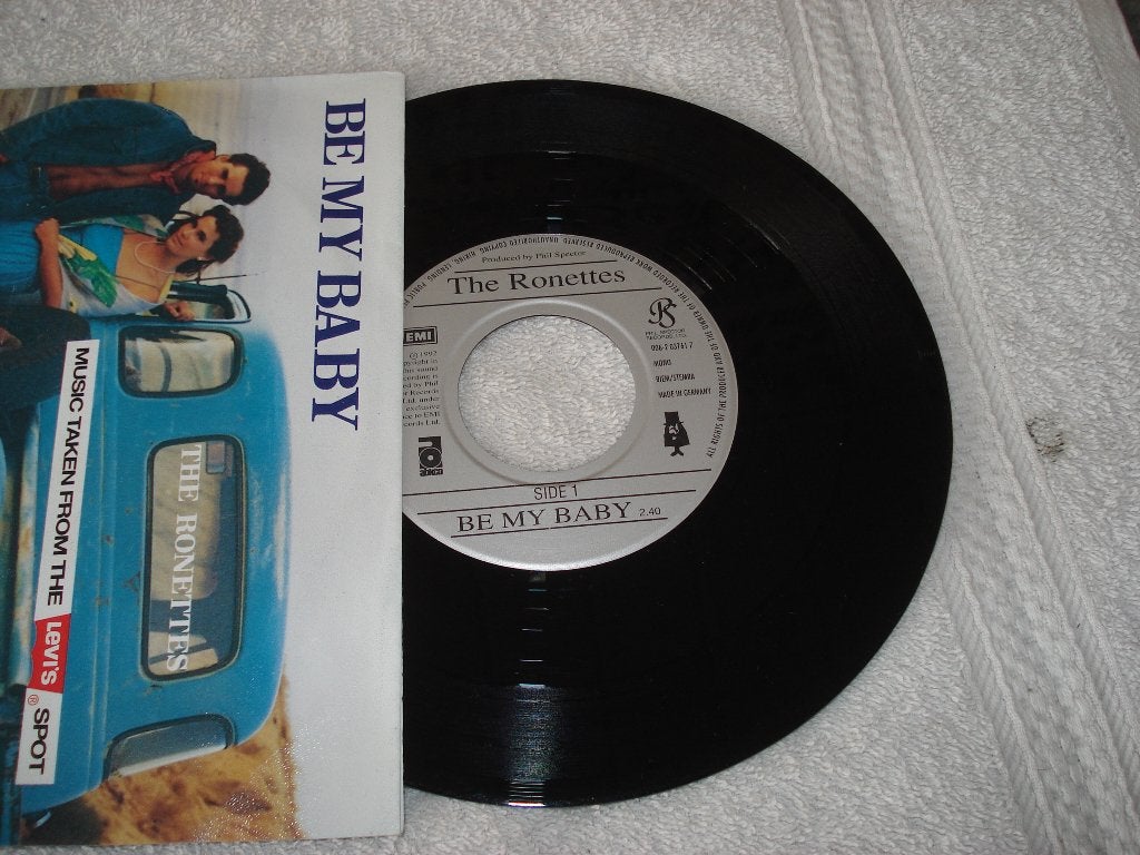the Ronettes     Be My Baby     Nieuwstaat met org hoes, Fotohoes, Ophalen of Verzenden, Zo goed als nieuw, Pop