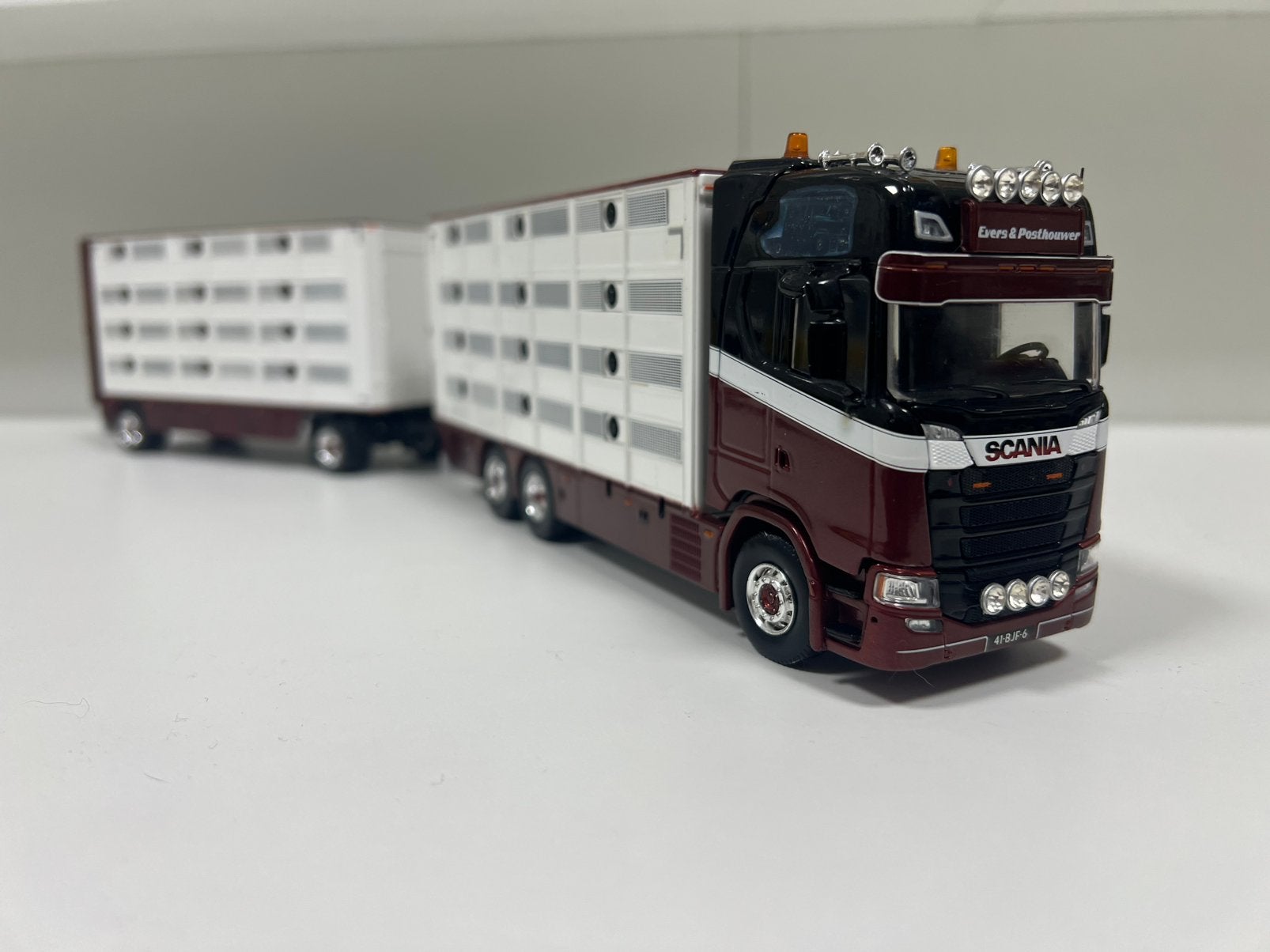 Tekno Scania Evers & Posthouwer, Ophalen of Verzenden, Zo goed als nieuw, Bus of Vrachtwagen, Tekno