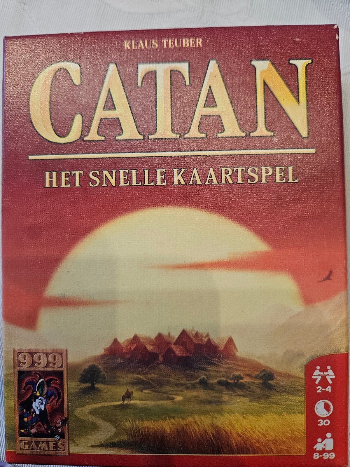 Catan: Het Snelle Kaartspel - Klaus Teuber, Ophalen of Verzenden, Zo goed als nieuw