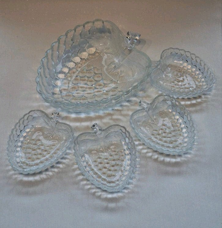 Set Vintage Schalenset Veba Glas AG West Germany, Ophalen of Verzenden