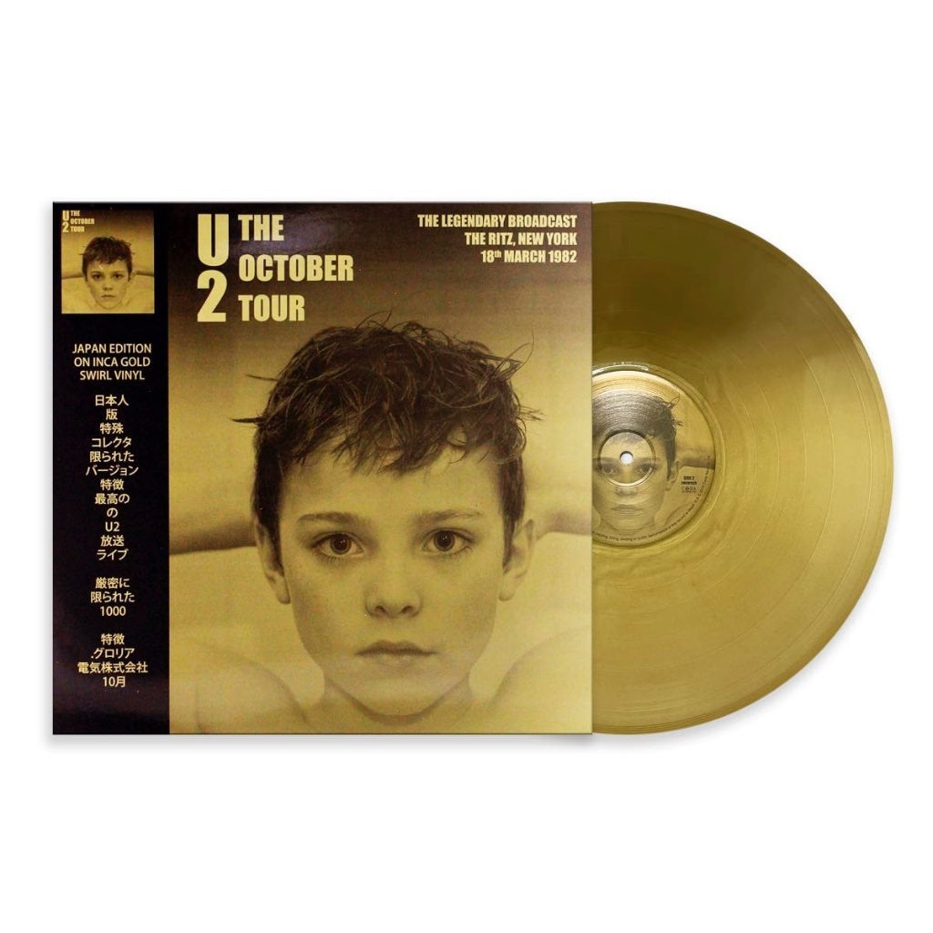 Vinyl LP U2 The October Tour Limited GOLD Vinyl NIEUW, LP, Pop, Ophalen of Verzenden, 12 inch
