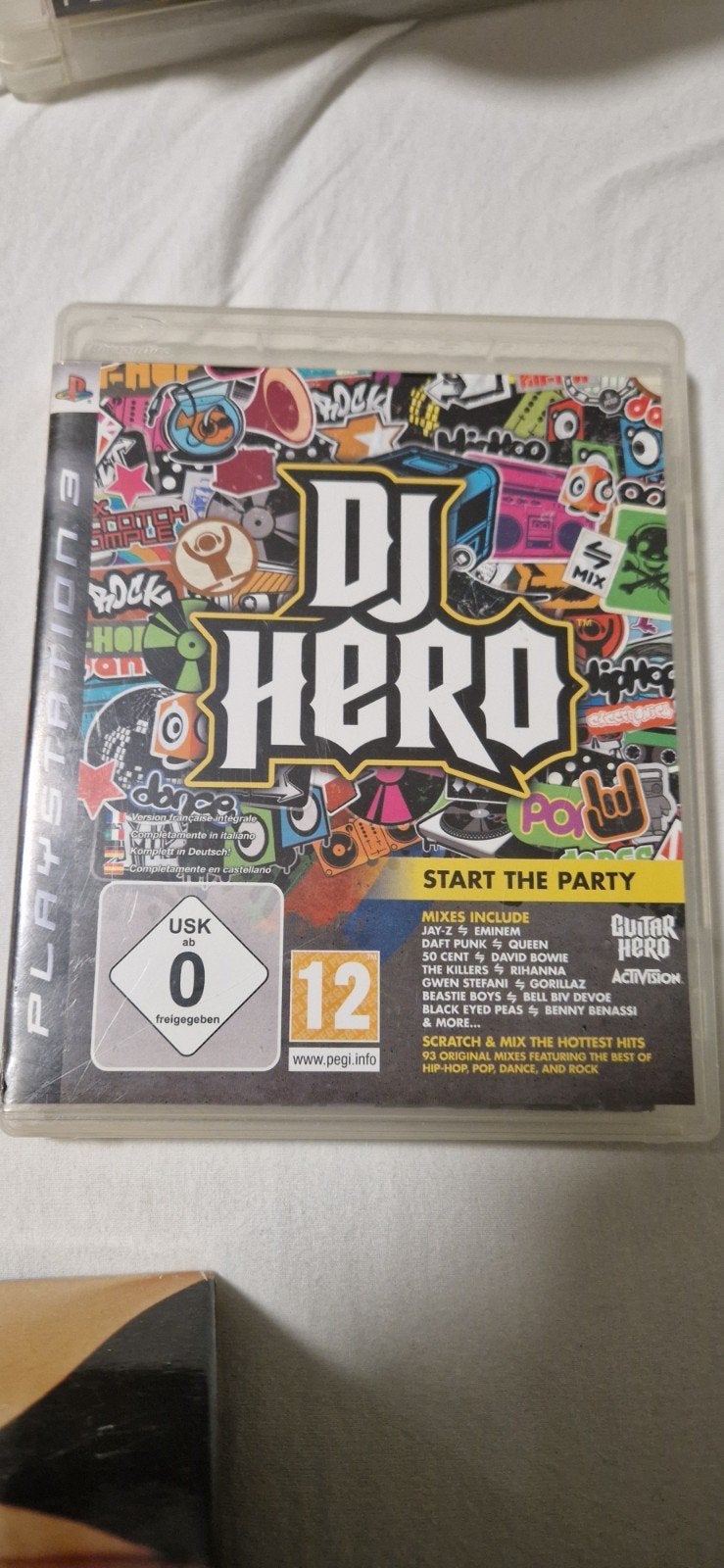 DJ Hero voor PlayStation 3 - Start the Party!, Muziek, 2 spelers, Ophalen of Verzenden, Zo goed als nieuw