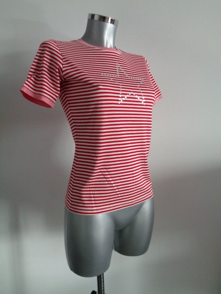 Turnover shortsleeve marine, maat small, Nieuw, Nieuw, Ophalen of Verzenden, Korte mouw, Maat 36 (S)