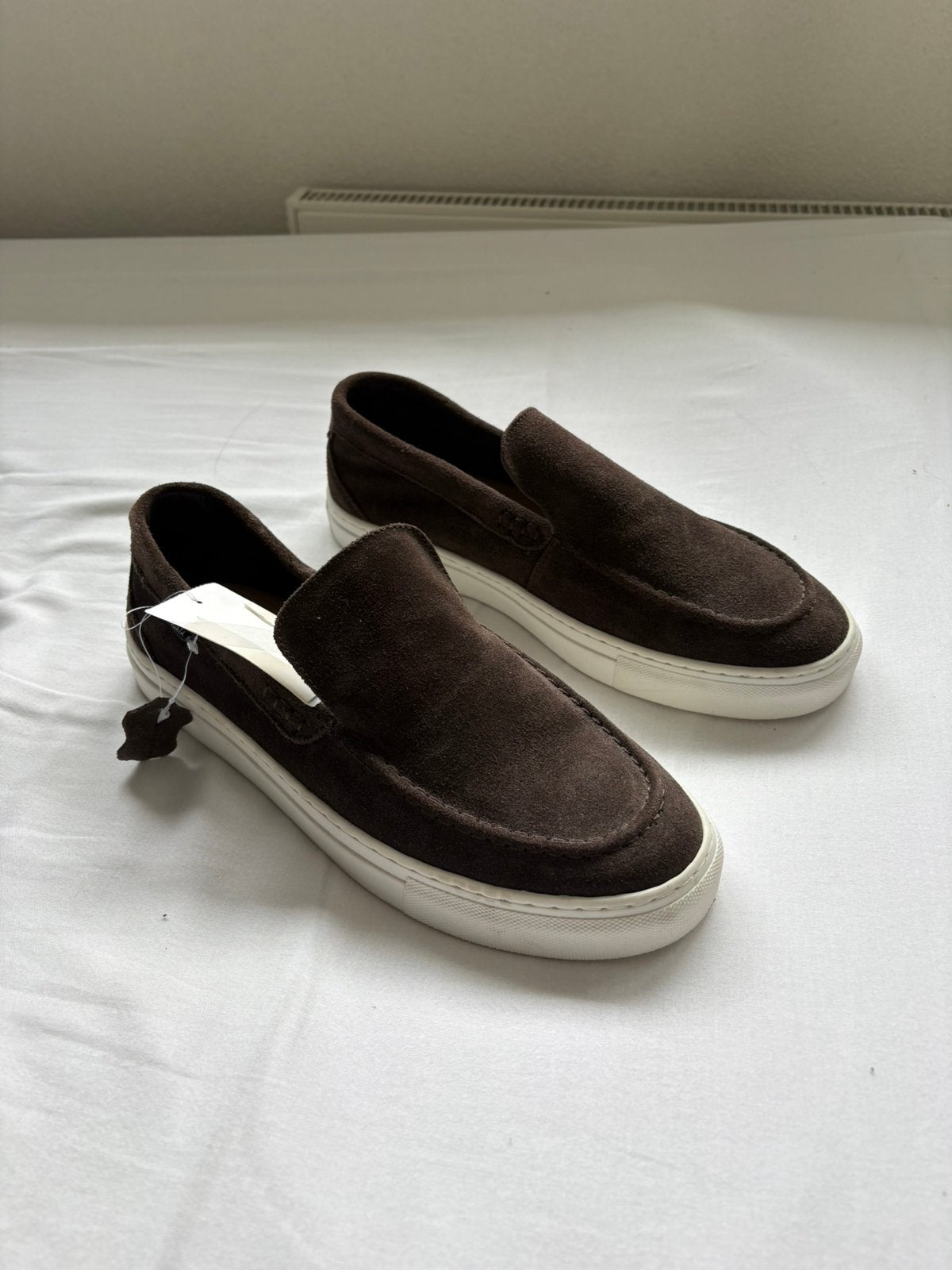 Stangata suède loafers - Nieuw met kaartjes, nieuw €69.95, Ophalen of Verzenden, Nieuw, Bruin, Loafers