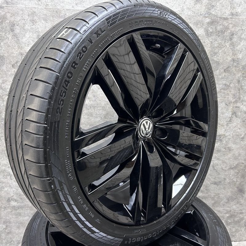 20 inch originele velgen + zomerbanden Volkswagen Tiguan, Gebruikt, 255 mm, -, -