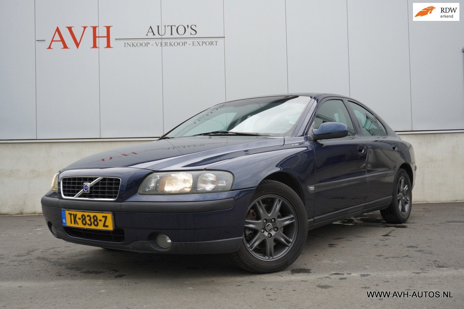 Volvo S60 2.0 Turbo Edition Automaat, Auto's, Gebruikt, 1984 cc, Blauw, 10 km/l
