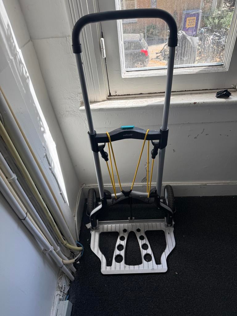 Wolfcraft opvouwbare steekwagen - Zo goed als nieuw, Ophalen of Verzenden, Zo goed als nieuw, Steekwagen