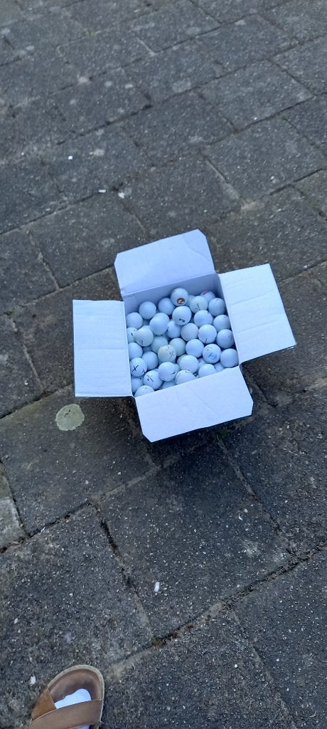 golfballen, Sport en Fitness, Golf, Ophalen, Gebruikt, Bal(len), Overige merken