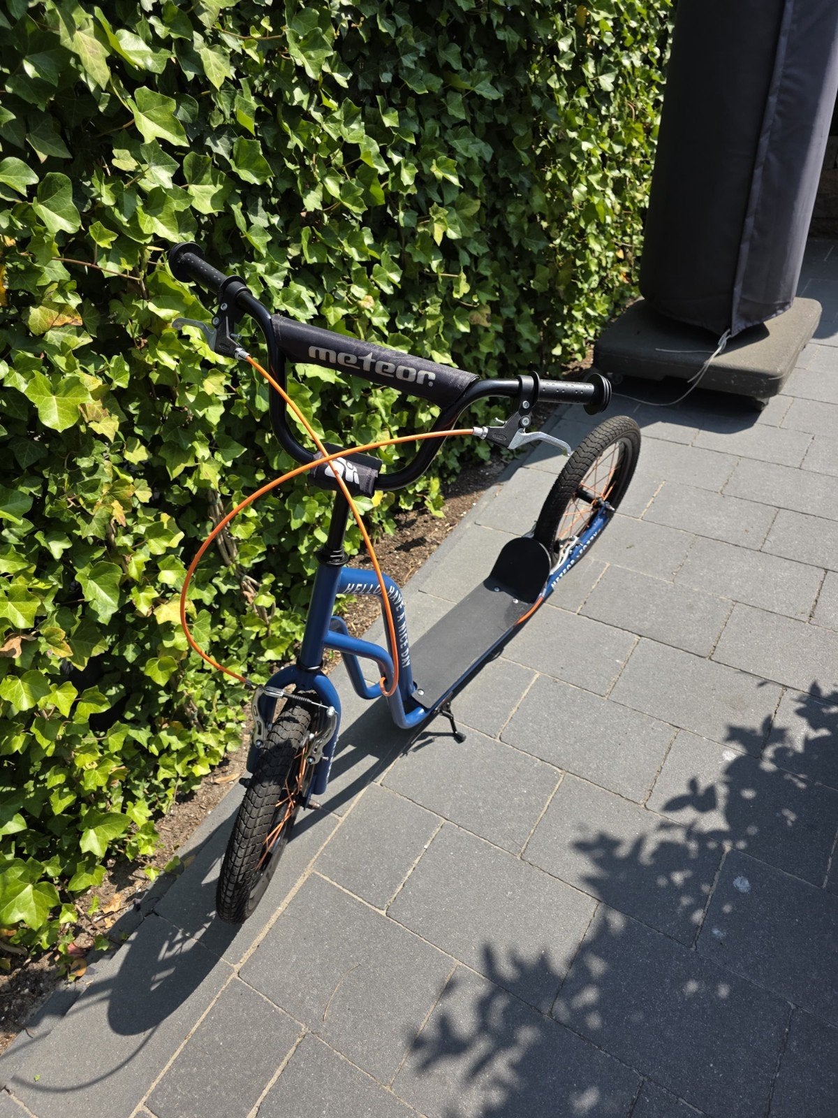 Meteor step met grote wielen - Zo goed als nieuw, Fietsen en Brommers, Steps, Ophalen, Zo goed als nieuw, Gewone step, Meteor