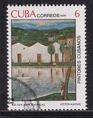 4701 - Cuba michel 2406 gestempeld , Rio San Juan , Mata, Verzenden, Gestempeld, Midden-Amerika