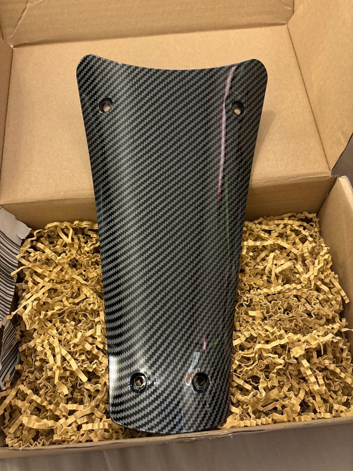 Carbon Fiber Accu Cover Vespa Sprint / Primavera 50-150cc, Ophalen, Nieuw, Kap, Vespa