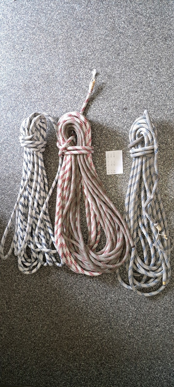Vallen en schootlijnen voor de zeilboot, Ophalen of Verzenden, Gebruikt