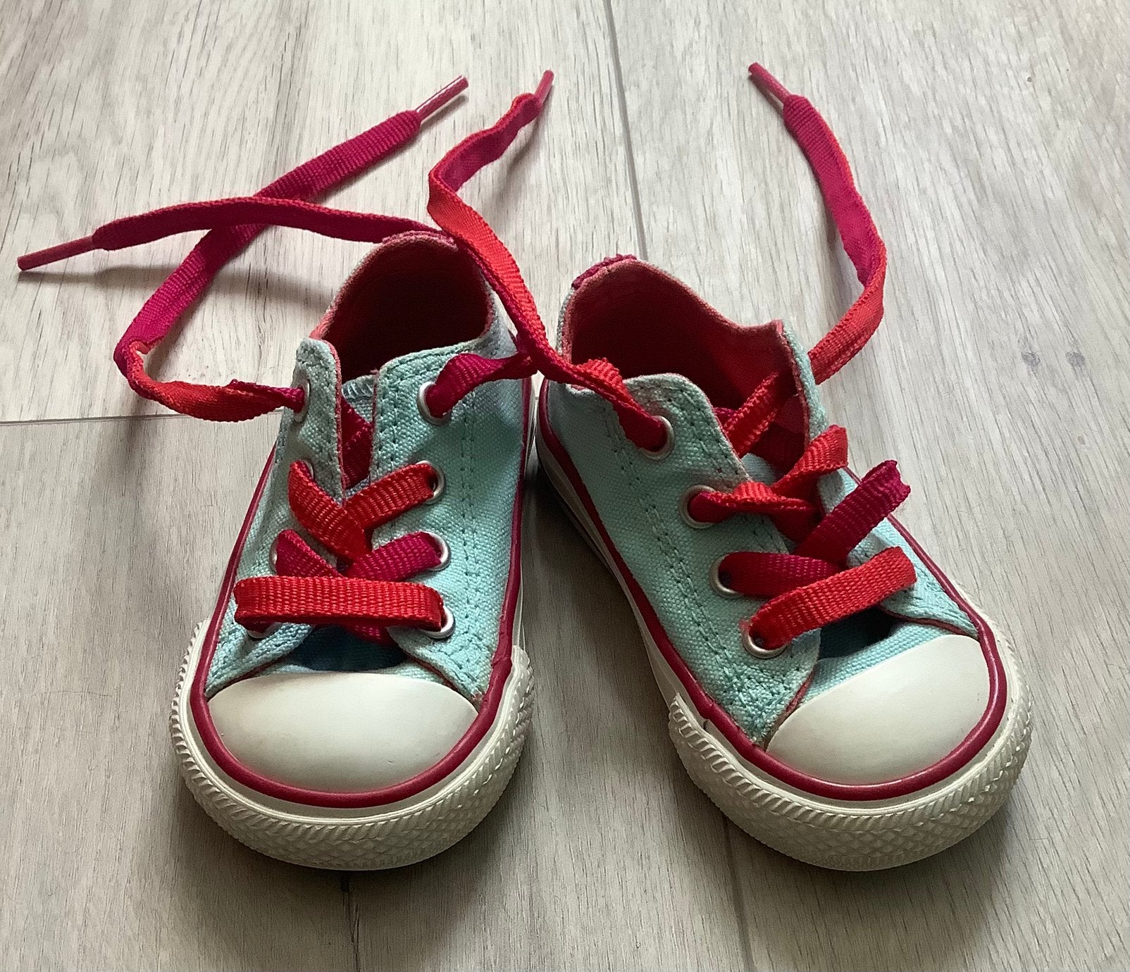Converse All Star gympen/sneakertjes - Maat 20, Schoentjes, Jongetje of Meisje, Ophalen of Verzenden, Zo goed als nieuw