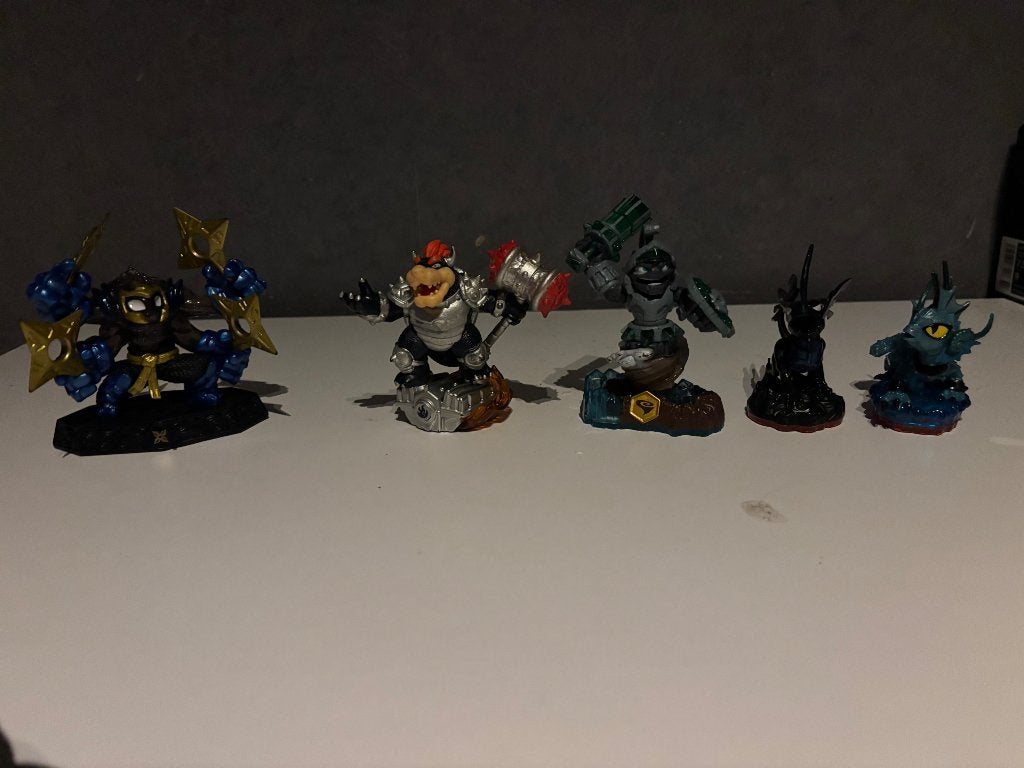 5 speciale skylanders figuurtjes, Ophalen of Verzenden, Gebruikt