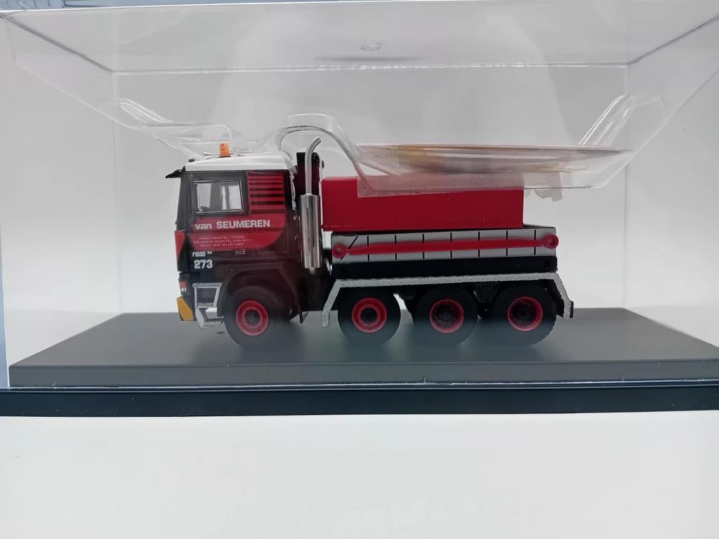 WSI TERBERG F2000 + BALLASTBAK + VITRINEBOX - MAMMOET, Hobby en Vrije tijd, Wsi, ., Nieuw, Ophalen of Verzenden