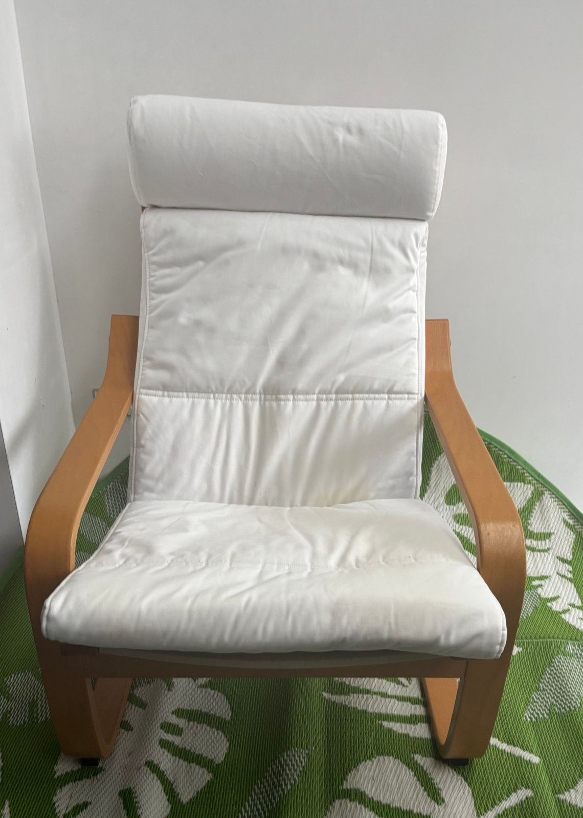 Ikea Poang stoel, Ophalen, Gebruikt, Hout, 50 tot 75 cm