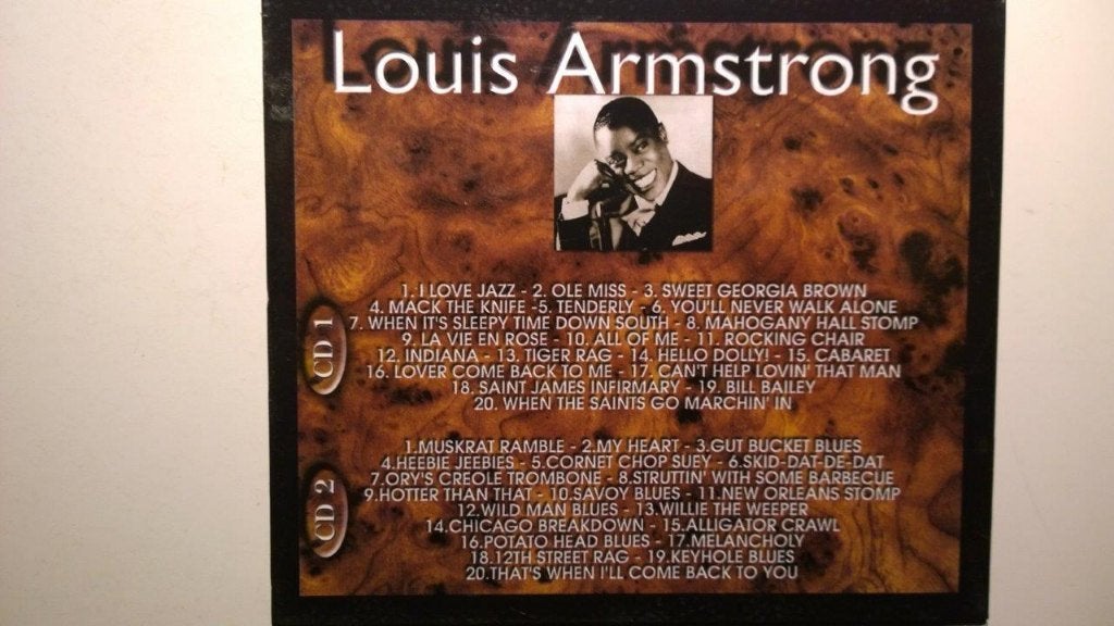 Louis Armstrong - Louis Armstrong (2 CD), Ophalen of Verzenden, Zo goed als nieuw, Jazz, Album