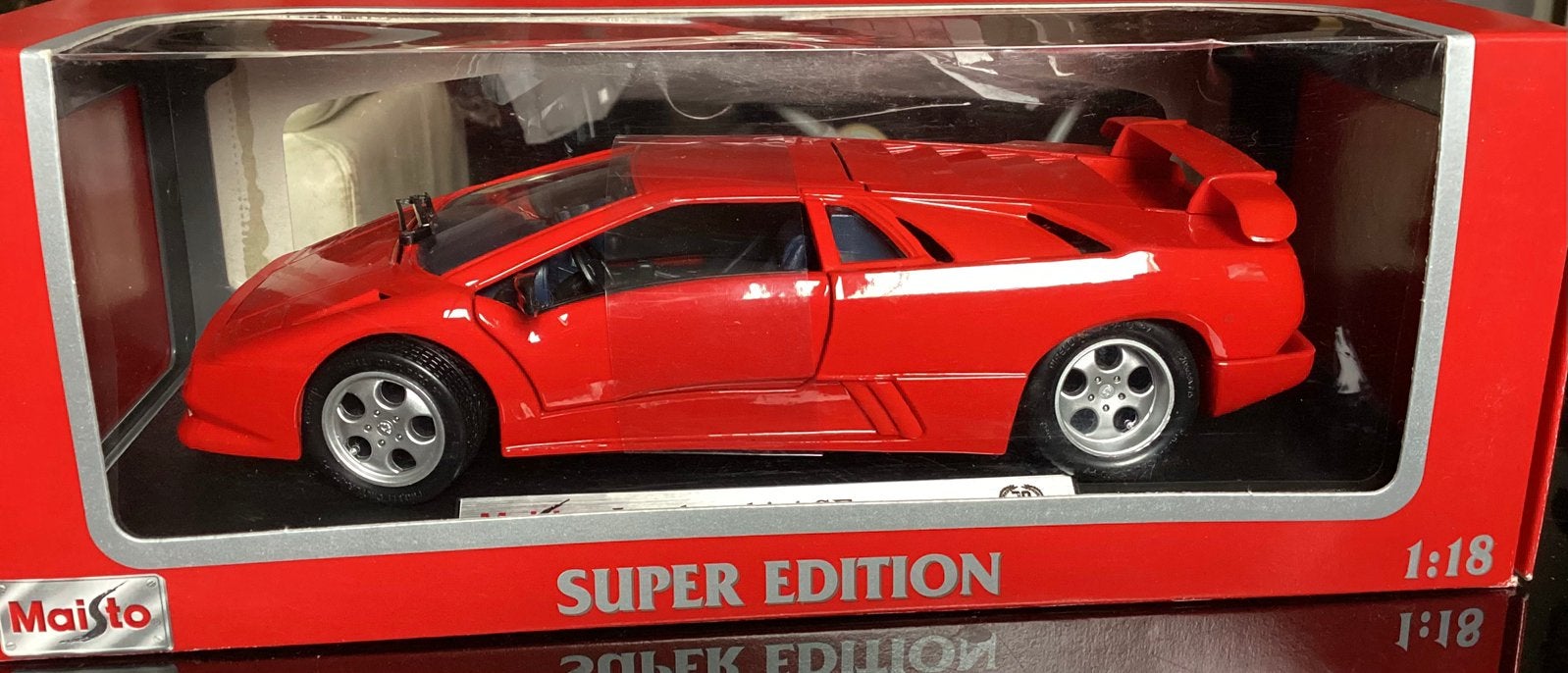 Lamborghini SE (94/95), Ophalen of Verzenden, Zo goed als nieuw, Auto, Maisto