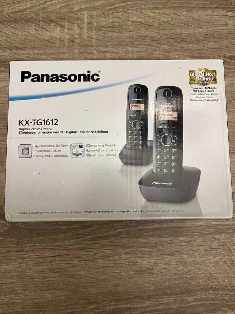 Panasonic KX-TG1612, Telecommunicatie, Vaste telefoons | Handsets en Draadloos, Nieuw, 1 handset, Ophalen