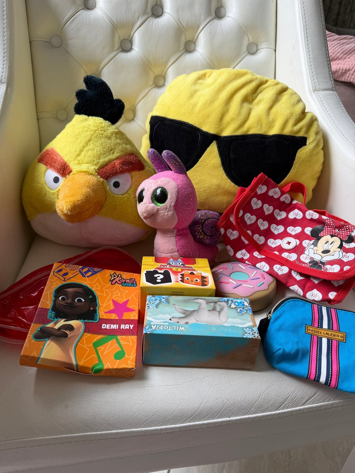 Grote collectie knuffels en speelgoed, Gebruikt, Overige merken, Geel, Overige typen
