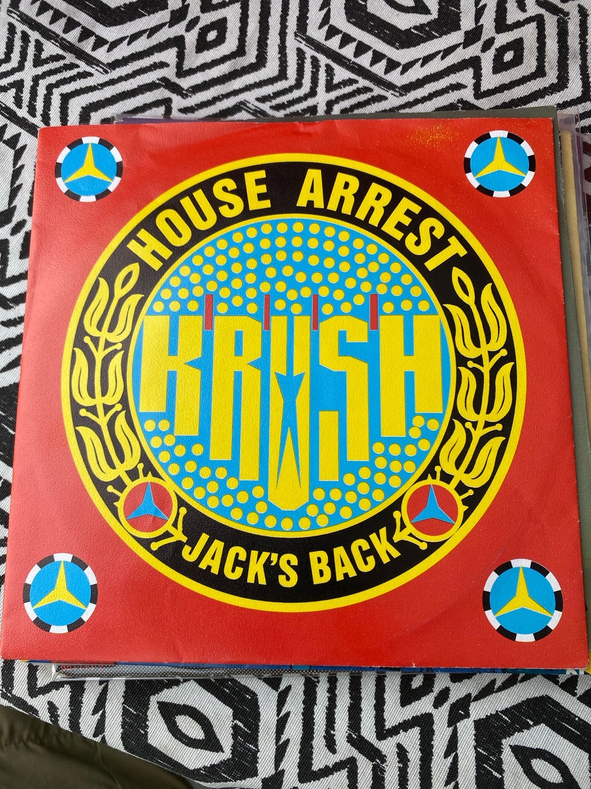 House Arrest - Krush - Jack's Back - 45 toeren single, Gebruikt, 7 inch, Ophalen of Verzenden, EP
