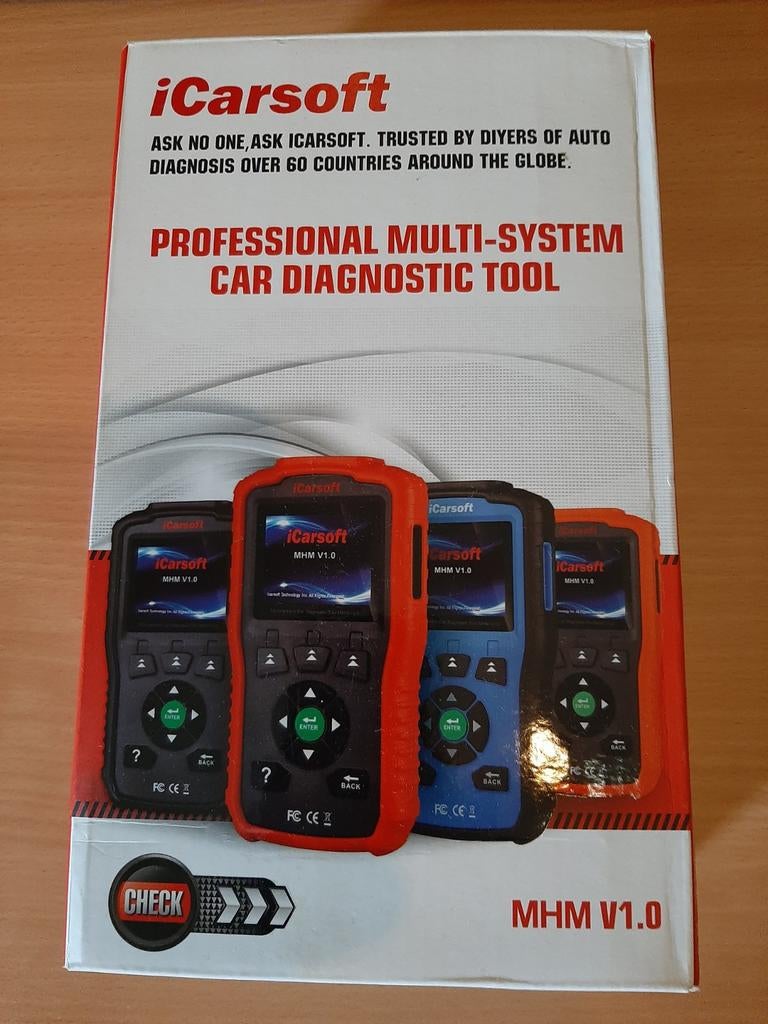 iCarsoft MHM V1.0 Diagnoseapparaat Mitsubishi, Honda, Mazda, Ophalen of Verzenden, Zo goed als nieuw