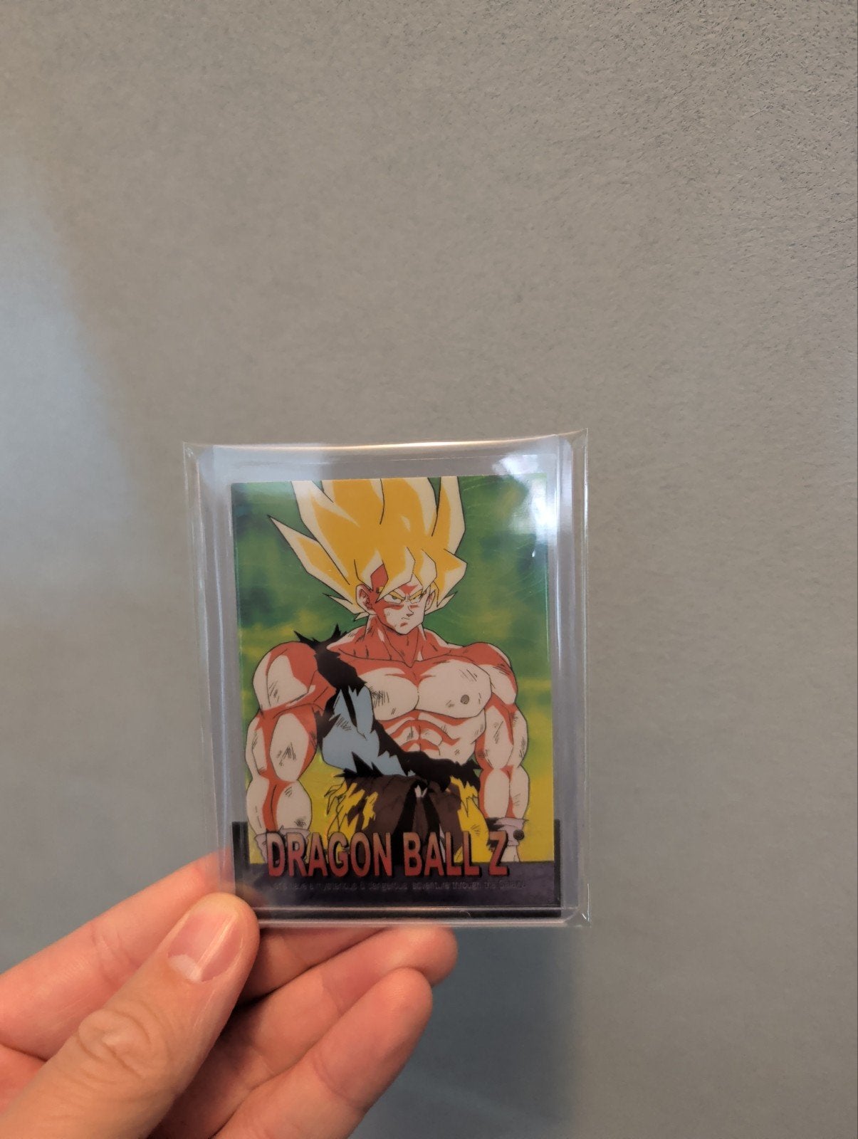 Dragonball z Goku 1999/2000 first time Super Saiyan kaart, Hobby en Vrije tijd, Verzamelkaartspellen | Overige, Ophalen of Verzenden