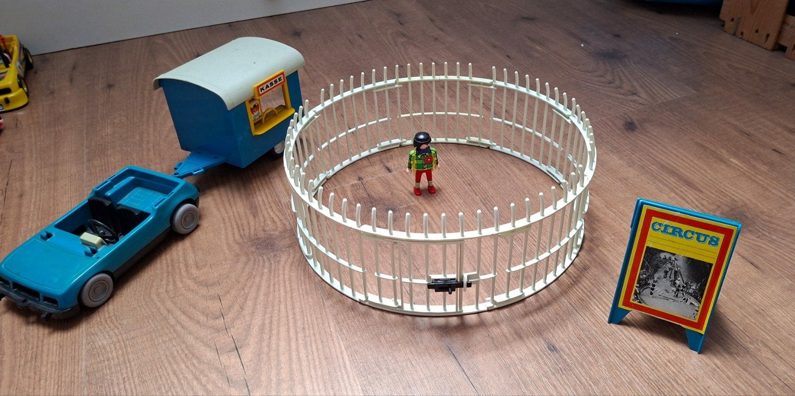 Vintage Playmobil Circus Set & Zweefmolen, Ophalen of Verzenden, Gebruikt