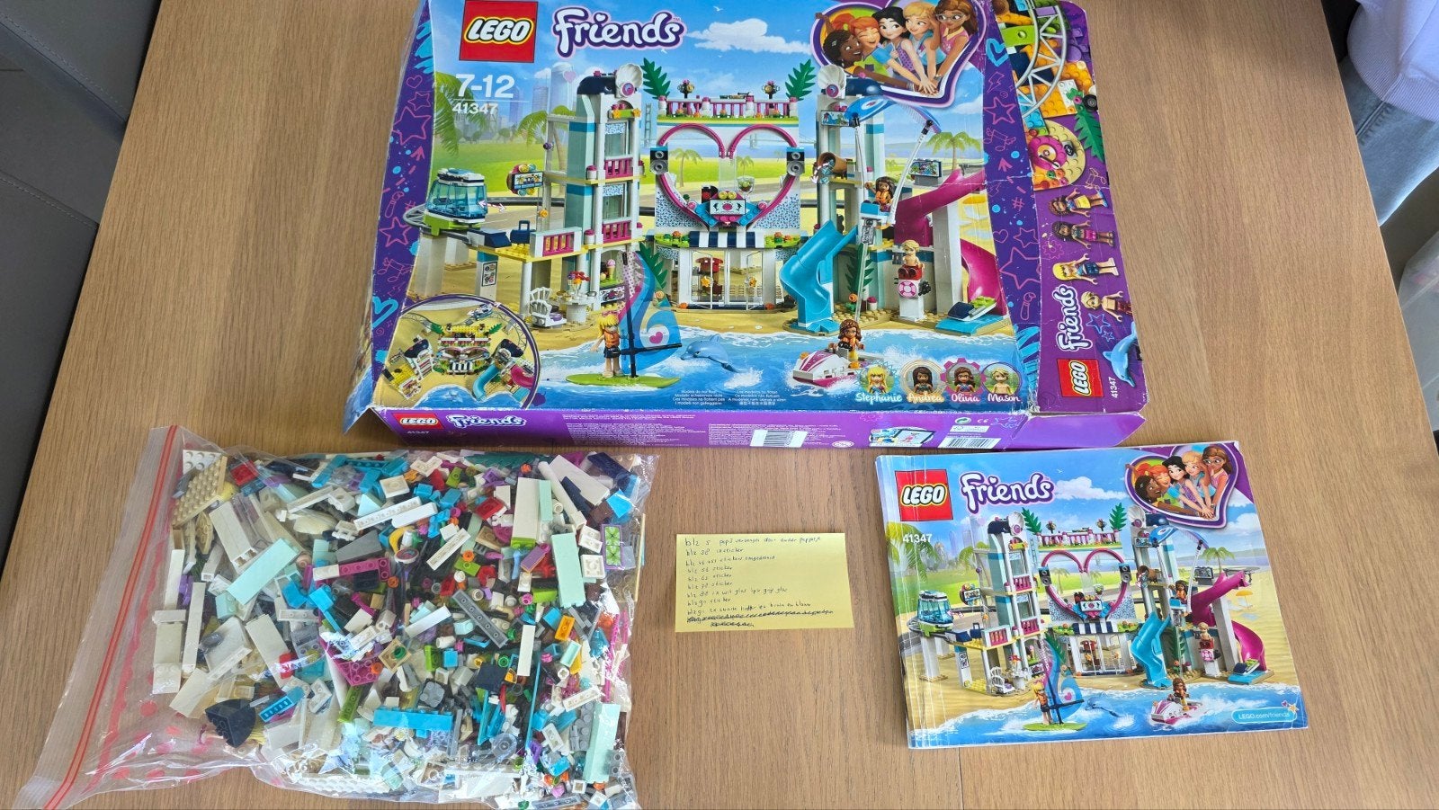 41347 Lego Friends Heartlake City Resort inclusief doos, Kinderen en Baby's, Ophalen, Gebruikt, Lego