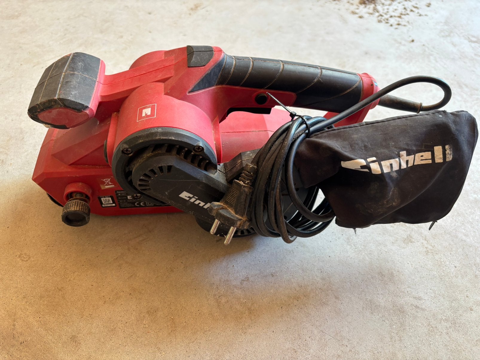 Einhell schuurmachine, Ophalen, Zo goed als nieuw, Minder dan 600 watt, Vlakschuurmachine