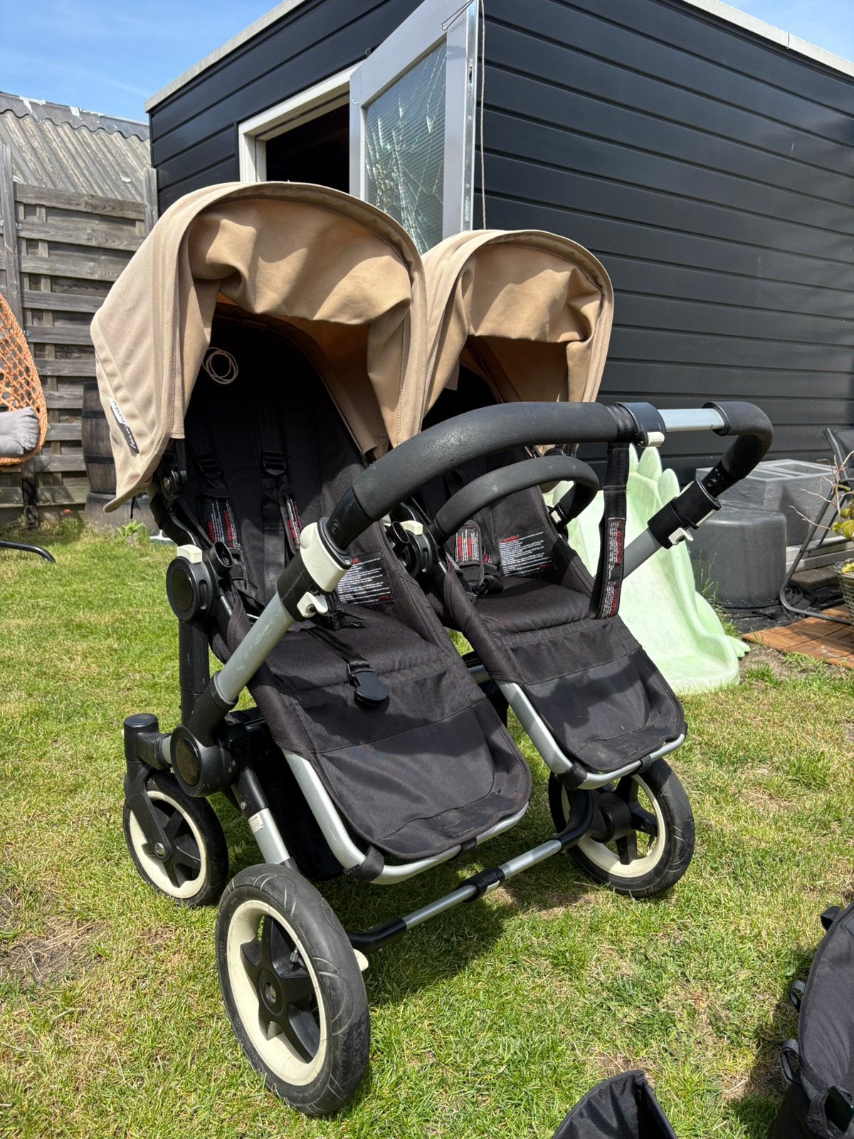 Bugaboo Donkey Duo zandkleur/beige, Ophalen, Zo goed als nieuw, Bugaboo