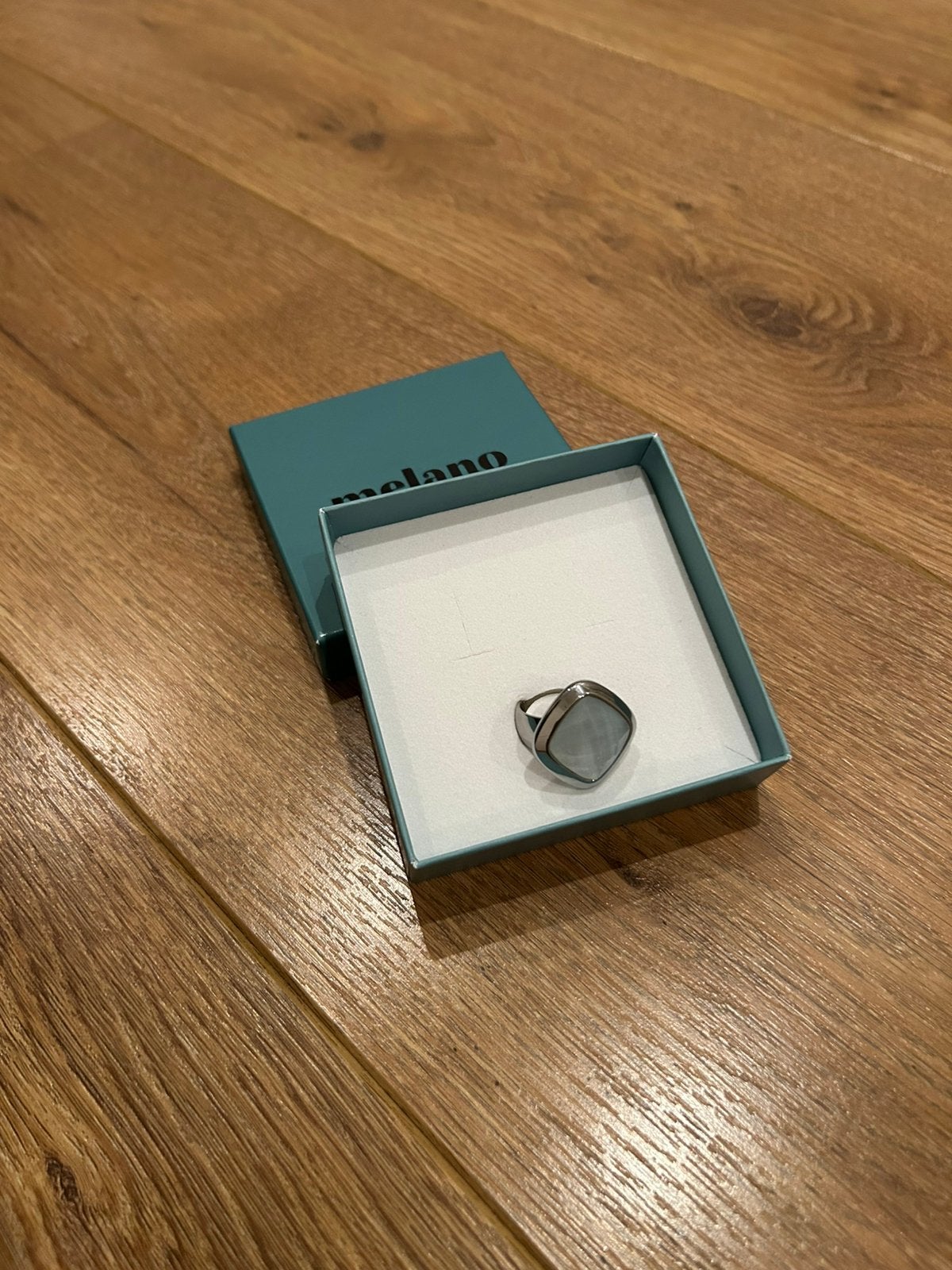 Melano Kosmic ring met steen nieuw, Nieuw, Ophalen of Verzenden, Kleiner dan 17, Dame