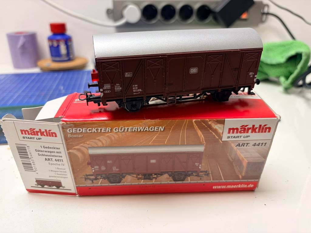 Marklin H0 goederen wagon, Hobby en Vrije tijd, Modeltreinen | H0, Ophalen of Verzenden, Wisselstroom, Wagon, Märklin