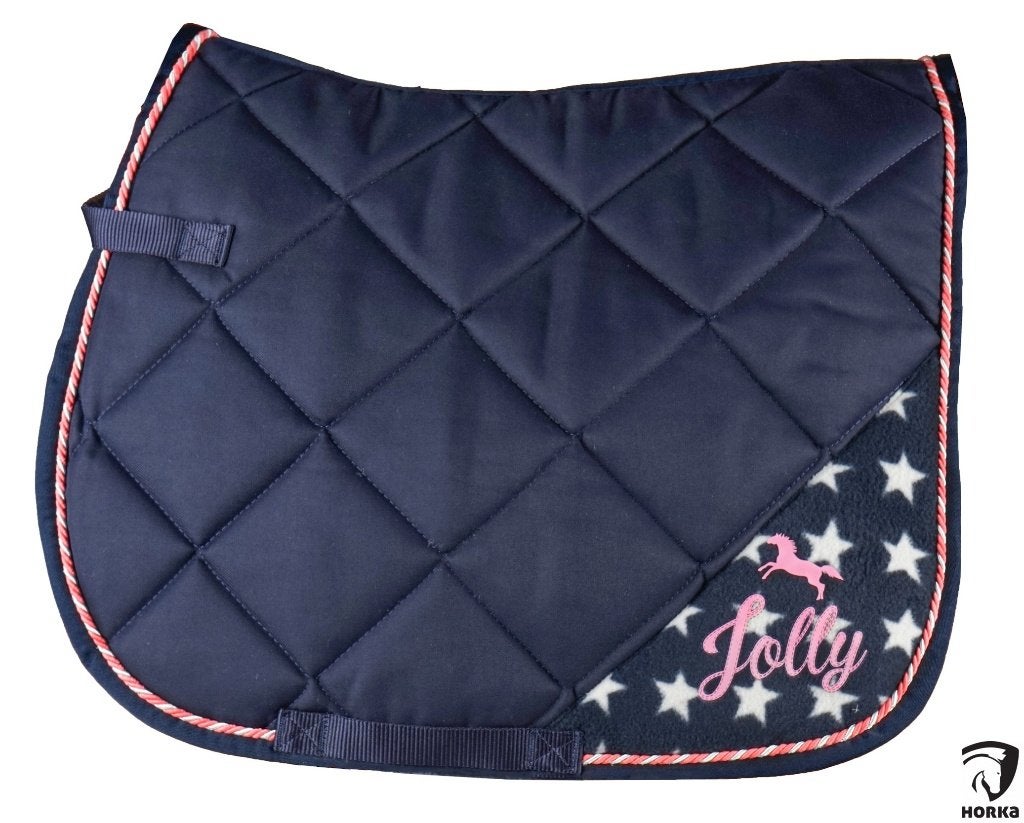 Horka Jolly dark denim veelzijdigheidsdekje maat pony, Dieren en Toebehoren, Overige merken, Nieuw, Ophalen of Verzenden, Pony (P)