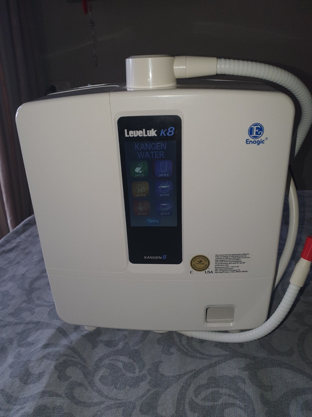 Goed werkende Leveluk K8 - PFAS filter - Nieuw filter, Ophalen of Verzenden, Zo goed als nieuw