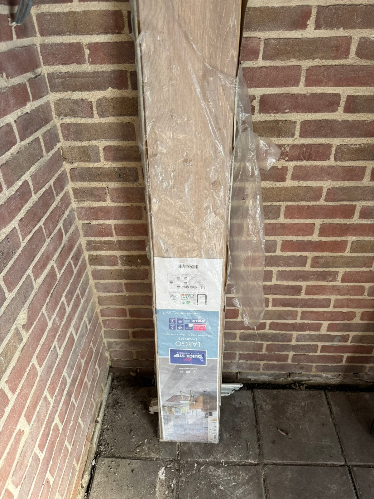 1 pak Quick step largo eiken NIEUW, Ophalen, Minder dan 25 mm, Eiken, Nieuw