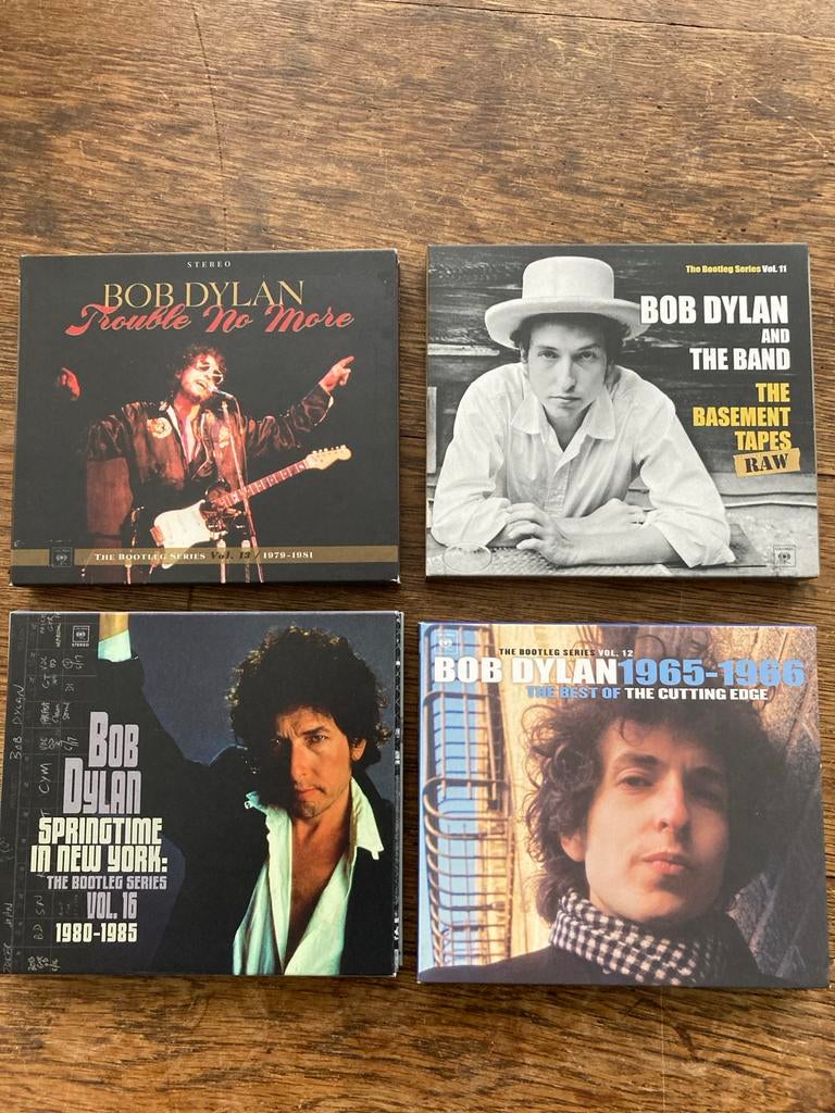 Bob Dylan Bootleg Series CD Boxsets (4 stuks), Ophalen of Verzenden, 2010 - 2019, Zo goed als nieuw, Boxset