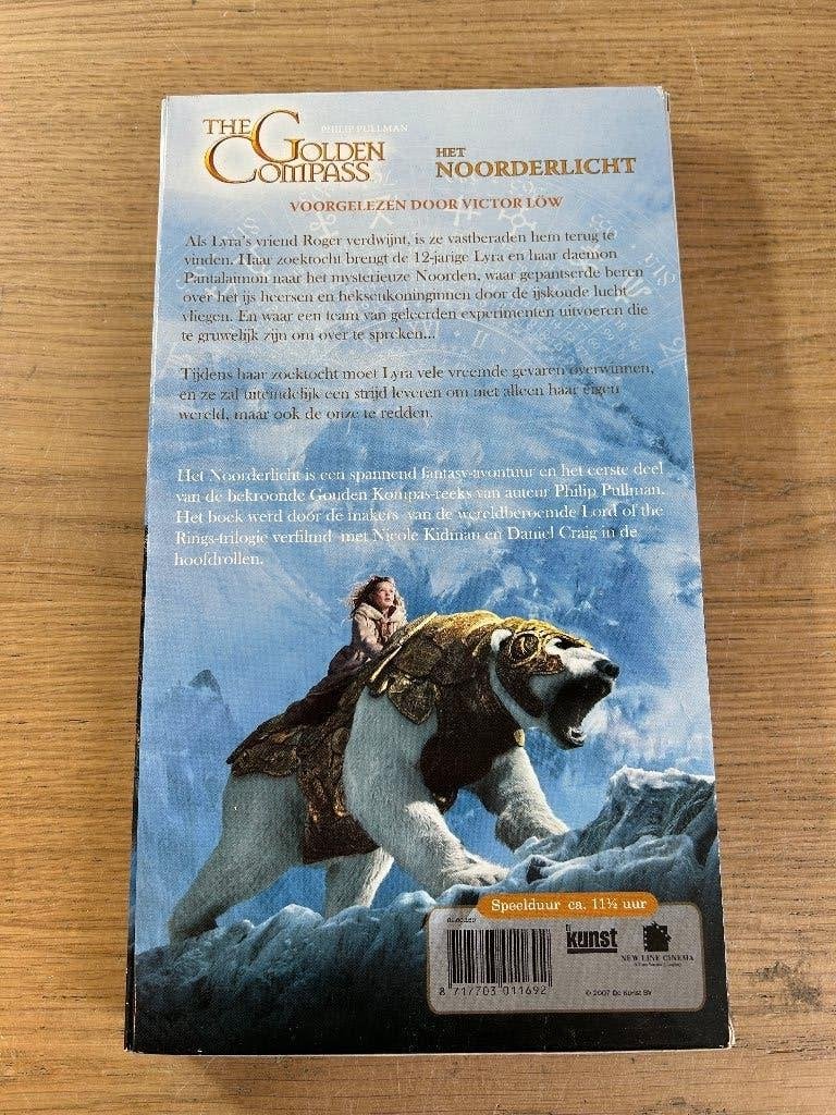 Luisterboek The Golden Compass het Noorderlicht, Ophalen of Verzenden, Cd