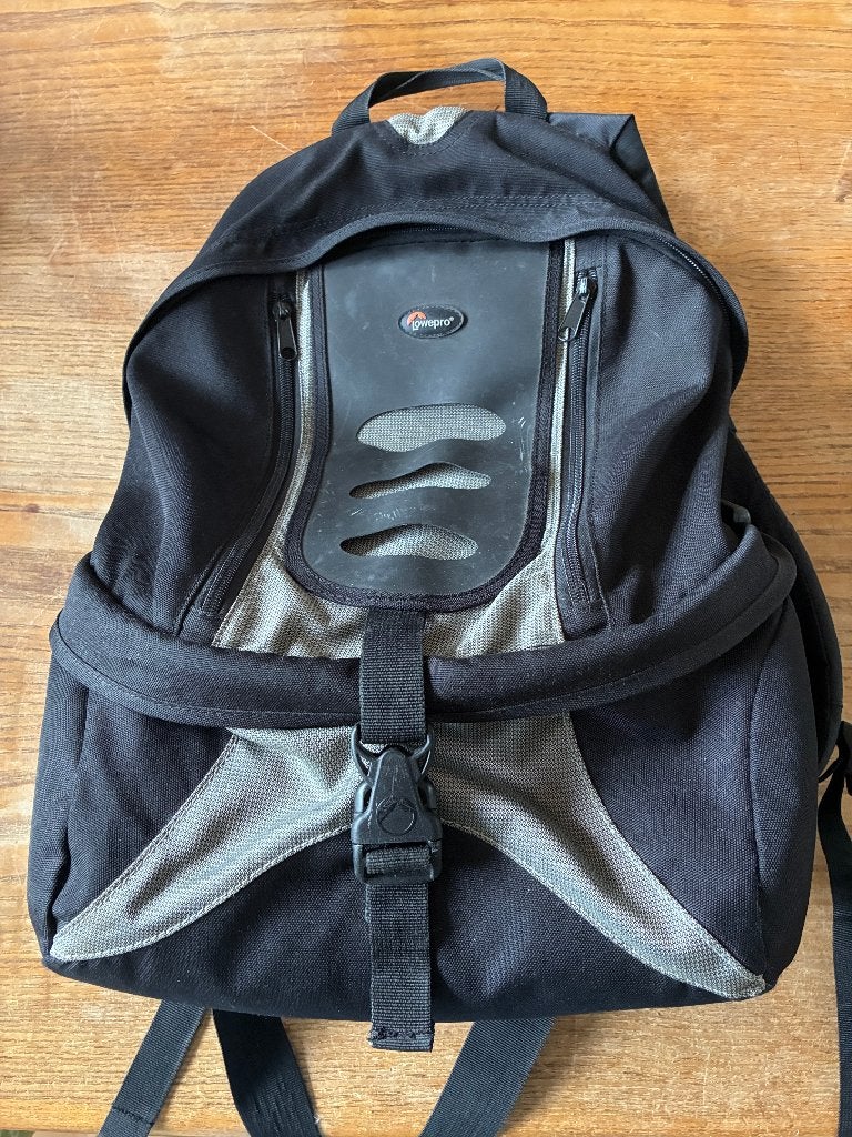 Lowepro Orion Trekker II fototas fotorugzak, Gevoerd, Rugtas, Ophalen of Verzenden, Zwart