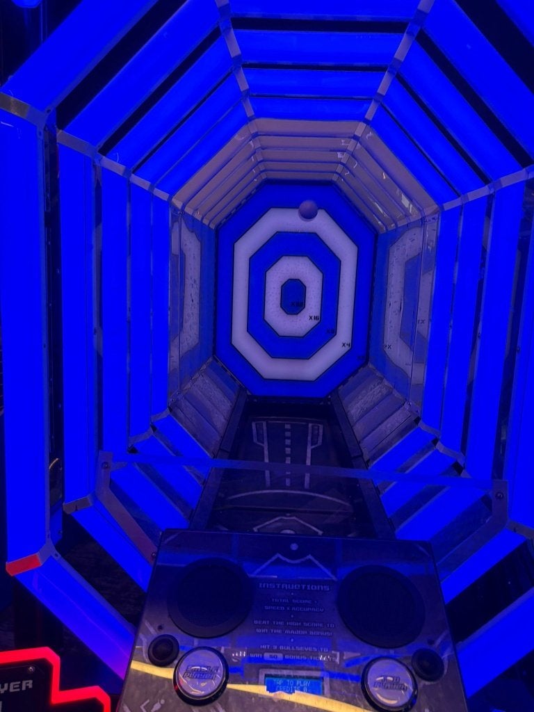 Hyperpitch arcade game, Ophalen, Gebruikt, 2 spelers, Sport