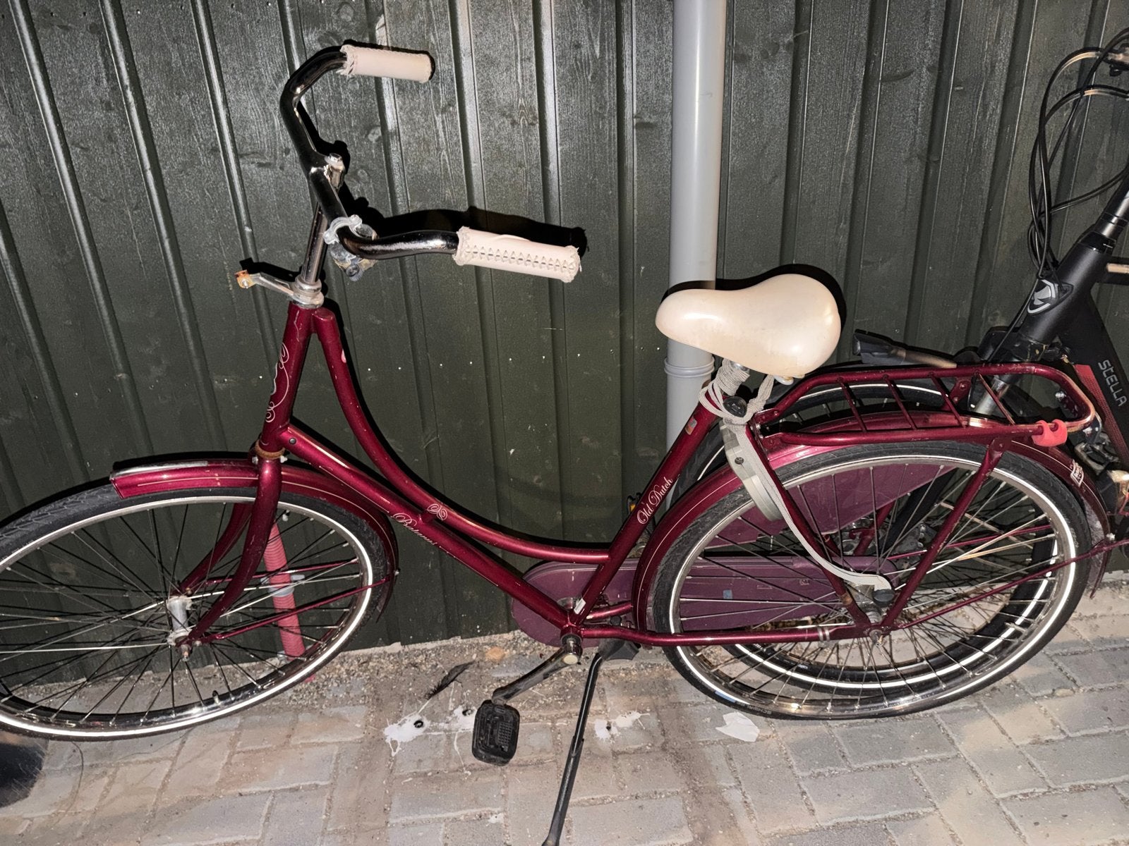 Mooie rode damesfiets, Terugtraprem, Ophalen, Overige merken, 53 tot 56 cm