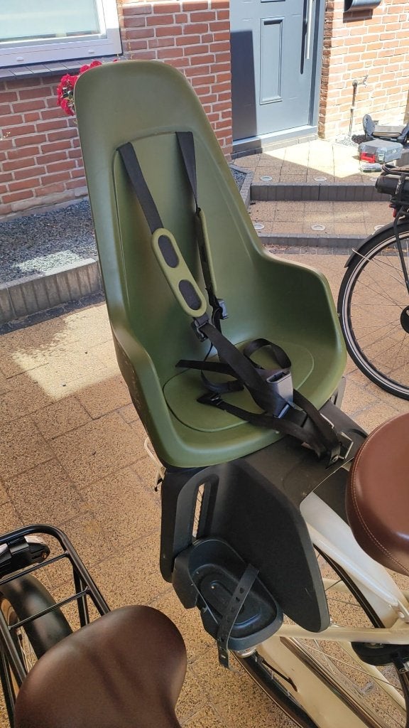Bobike fiets kinderstoeltje, Fietsen en Brommers, Ophalen, Achterzitje, Gebruikt, 9 t/m 18 kg