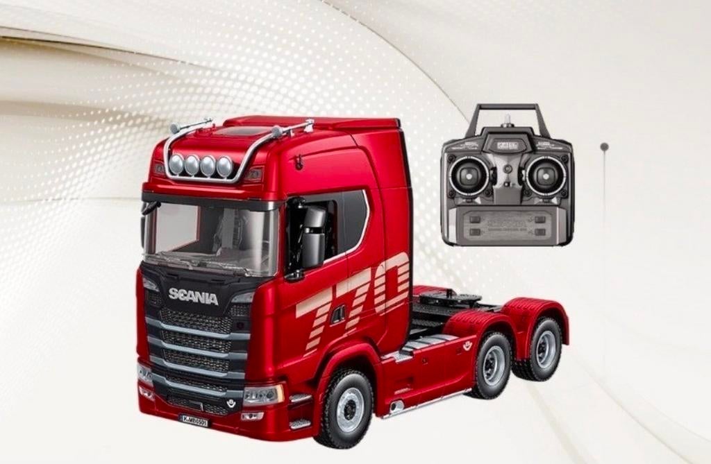 Huina 1501 RC Vrachtwagen - Bestuurbare Scania Truck, Elektro, Verzenden, Nieuw, Auto onroad