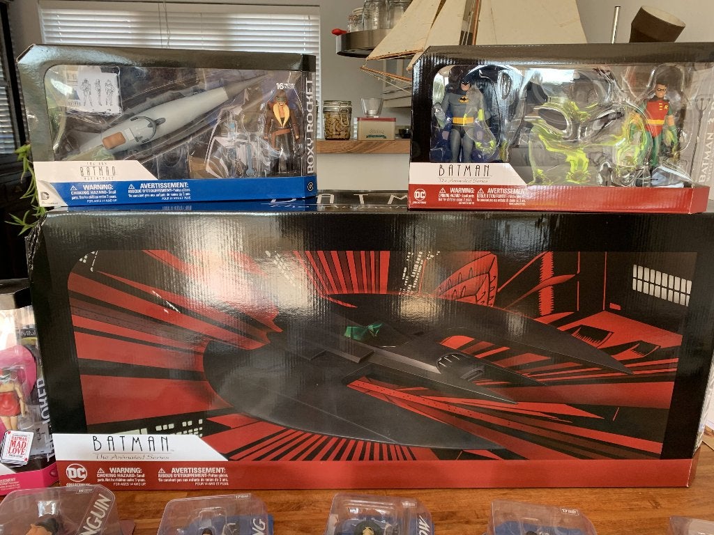 Batman animated series figures en Batwing, Ophalen, Zo goed als nieuw