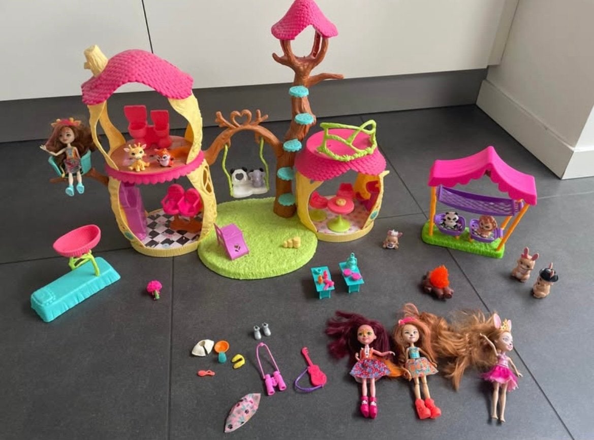 Enchantimals Speelset, Kinderen en Baby's, Ophalen of Verzenden, Gebruikt, Overige typen