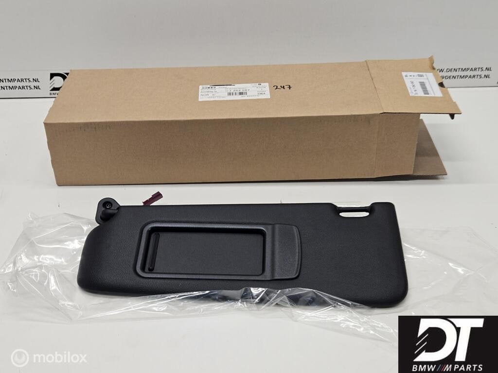 Zonneklep links zwart BMW E92 51167252057, Auto-onderdelen, Nieuw, Ophalen of Verzenden